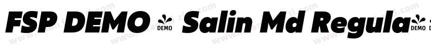 FSP DEMO - Salin Md Regula字体转换